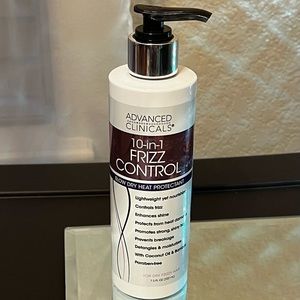 New Advanced Clinicals 10 in-1
FRIZZ CONTROL BLOW DRY HEAT PROTECTANT 7.5 oz.